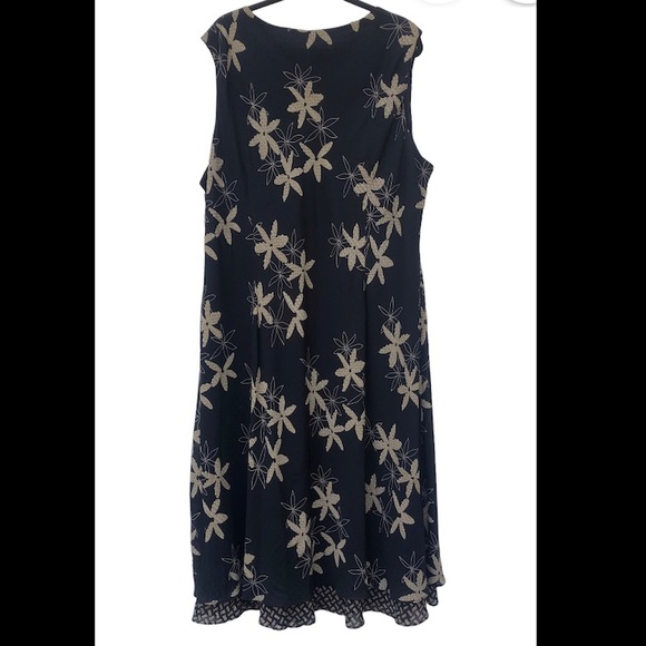 Cato floral boho lined midi dress 28W - Picture 3 of 9